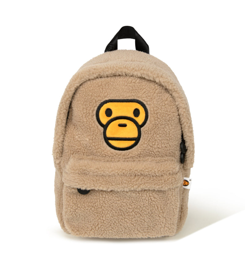 A BATHING APE - BABY MILO STORE ALL BABY MILO FUR BACKPACK