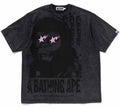 A BATHING APE GARMENT DYE MULTI LOGO RELAXED FIT TEE