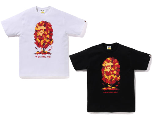 A BATHING APE JAPAN AUTUMN APE HEAD TEE