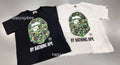 A BATHING APE BAPE KIDS ABC CAMO MILO BY BATHING APE TEE