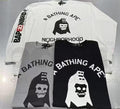 A BATHING APE BAPE x NBHD L/S TEE