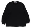 A BATHING APE ONE POINT RELAXED FIT L/S TEE