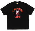 A BATHING APE MAP CAMO COLLEGE RELAXED FIT TEE