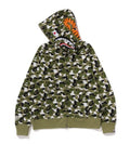 A BATHING APE JAPAN LIMITED COLLECTION BAPE STORE ZOZOTOWN SEPARATE SHARK FULL ZIP HOODIE