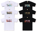 A BATHING APE MAP CAMO STENCIL BAPE LOGO TEE