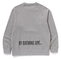 A BATHING APE APE FACE CREWNECK SWEAT SHIRT