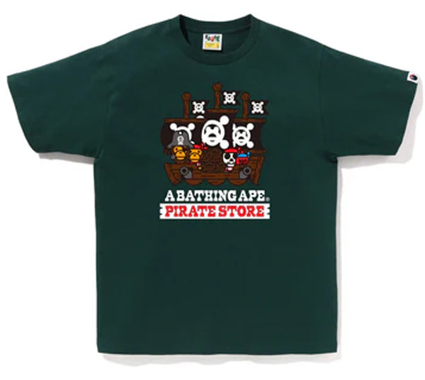 A BATHING APE MILO GO PIRATE TEE