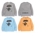 A BATHING APE APE FACE CREWNECK SWEAT SHIRT