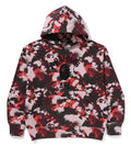 A BATHING APE MAP CAMO RELAXED FIT PULLOVER HOODIE