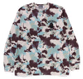 A BATHING APE MAP CAMO RELAXED FIT L/S TEE