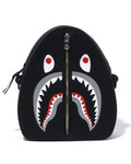 A BATHING APE SHARK SILICON SHOULDER BAG