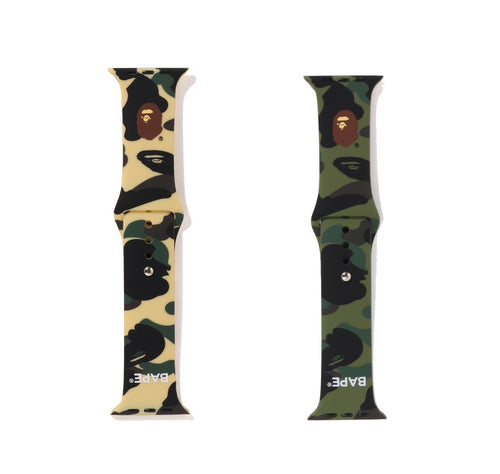 A BATHING APE 1ST CAMO WATCH BAND FOR APPLE WATCH