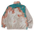 A BATHING APE TIE DYE TRACK JACKET