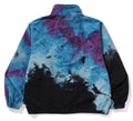 A BATHING APE TIE DYE TRACK JACKET