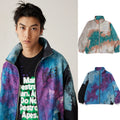 A BATHING APE TIE DYE TRACK JACKET