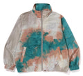 A BATHING APE TIE DYE TRACK JACKET