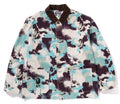 A BATHING APE MAP CAMO WORK JACKET