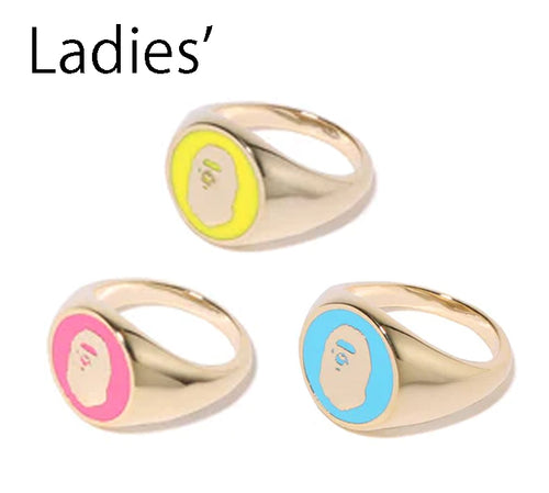 A BATHING APE Ladies' APE HEAD SIGNET RING