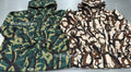 A BATHING APE TRIAL CAMO SNOWBOARD JACKET