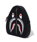 A BATHING APE SHARK SILICON SHOULDER BAG