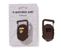 A BATHING APE BASEBALL LOGO MESH CAP