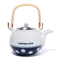 A BATHING APE PORCELAIN LOGO TEA POT