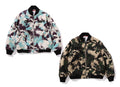 A BATHING APE MAP CAMO BOMBER JACKET