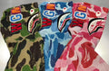 A BATHING APE ABC CAMO CROCHET RELAXED FIT SHARK FULL ZIP HOODIE