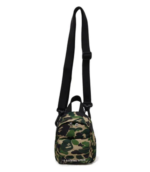 A BATHING APE ABC CAMO MINI SHOULDER DAYPACK