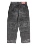 A BATHING APE FAKE PRINT STA LOOSE FIT DENIM PANTS