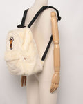 A BATHING APE - BABY MILO STORE BABY MILO FAUXFUR MEDIUM BACKPACK