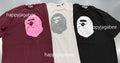 A BATHING APE HEAVY WASHED APE HEAD RELAXED FIT TEE