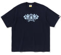 A BATHING APE COLLEGE LOGO RELAXED FIT TEE