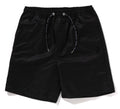 A BATHING APE LOGO NYLON RELAXED FIT SHORTS