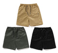 A BATHING APE LOGO NYLON RELAXED FIT SHORTS