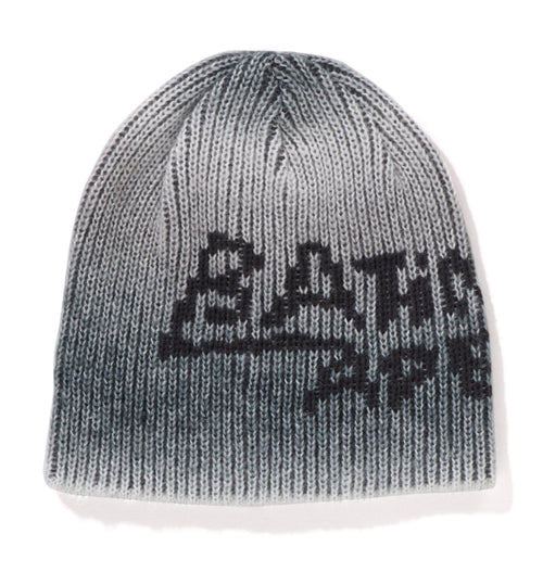 A BATHING APE GRADEINT MIXED COLOR KNIT CAP