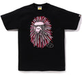 A BATHING APE APE HEAD FIREWORK TEE #1 ( Glow in the Dark )