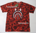 A BATHING APE COLOR CAMO SHARK TEE - happyjagabee store