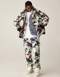 A BATHING APE MAP CAMO RELAXED FIT WORK PANTS