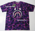 A BATHING APE COLOR CAMO SHARK TEE - happyjagabee store