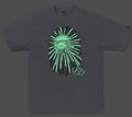 A BATHING APE APE HEAD FIREWORK TEE #1 ( Glow in the Dark )