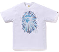 A BATHING APE APE HEAD FIREWORK TEE #1 ( Glow in the Dark )