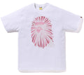 A BATHING APE APE HEAD FIREWORK TEE #1 ( Glow in the Dark )