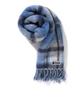 A BATHING APE BAPE CHECK MOHAIR SCARF