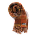 A BATHING APE BAPE CHECK MOHAIR SCARF