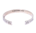 A BATHING APE SHARK SILVER 925 BANGLE