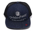 A BATHING APE DENIM MESH CAP