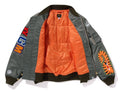 A BATHING APE SHARK MA-1 JACKET