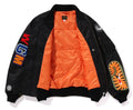 A BATHING APE SHARK MA-1 JACKET