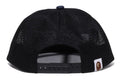 A BATHING APE DENIM MESH CAP